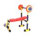 Fun & Fitness For Kids Children's Exercise Equipment Weight Lifting Bench Set - 17