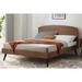 Helendale Arched Full Size Wooden Platform Bed