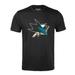 Men's Levelwear Black San Jose Sharks Richmond T-Shirt