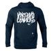 Men's Levelwear Navy Vancouver Canucks Thrive Graffiti Long Sleeve Hoodie T-Shirt