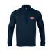 Youth Levelwear Navy Montreal Canadiens Cali Insignia Quarter-Zip Pullover Top