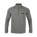 Youth Levelwear Heather Charcoal Buffalo Sabres Cali Insignia Quarter-Zip Pullover Top