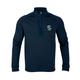 Youth Levelwear Navy Seattle Kraken Cali Insignia Quarter-Zip Pullover Top