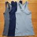 Under Armour Tops | Bundle Of 3 Under Armour Fitted Heatgear Tank Top Size Xs | Color: Blue/Gray | Size: Xs
