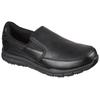 Berufsschuh SKECHERS "NAMPA-GROTON" Gr. 47,5, schwarz, 47,5, Lederimitat, Schuhe, Slipper für Gastronomie, Pflege, Krankenhaus mit Strecheinsätzen