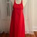 Free People Dresses | Free People Long Red Halter Xs Nwt | Color: Red | Size: Xs