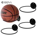 Présentoir Mural Polyvalent de Football Support de Ballon Rangement de Basket-Ball T1 Fer Gain