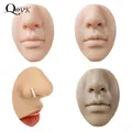 Modèle de visage en silicone pour la pratique du tatouage et de la perforation simulation de la
