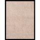 Tapis d'entrée Paillasson Tapis de porte Beige 60x80 cm 44388