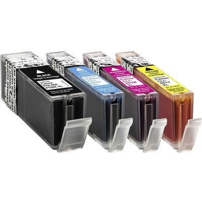 Encre remplace Canon PGI-550PGBK xl, CLI-551C xl, CLI-551M xl, CLI551Y xl compatible pack bundle