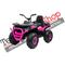 Tecnobike Shop - Quad Elettrico per Bambini atv 2.0 12V con Radiocomando-Rosa