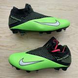 Nike Shoes | Nike Phantom Vision 2 Elite Size 5.5 Df Sg Pro Mens Soccer Cleats Green Black | Color: Black/Green | Size: 5.5