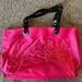 Victoria's Secret Bags | Neon Pink Victoria’s Secret Tote Bag | Color: Black/Pink | Size: Os