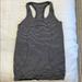 Lululemon Athletica Tops | Lulu Lemon Razor Back Tank Top | Color: Black/White | Size: 4