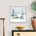 The Holiday Aisle® Winter Gnome Gnomes On Winter Holiday I by Janice Gaynor - Floater Frame Painting on Canvas Canvas | Wayfair