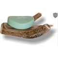 Rebrilliant Elk Antler Soap Dish Resin, Metal in Brown | 3 H x 5 W x 6 D in | Wayfair 98AEE7B1F0234D5C90B55767FECAAEAA