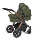 Ickle Bubba Stomp Luxe All-in-One I-Size Travel System with Isofix Base (Stratus) - Bronze/Woodland/Black
