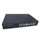 Elfcam® - PoE Gigabit Switch mit 16 Port Ethernet LAN und 2 Uplink Ethernet Port 10/100/1000Mbps, Unmanaged Plug-and-Play Netzwerk Switch PoE, Robustes Metallgehäuse, 16 Port PoE