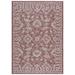 Pink;white Rectangle 5'3" x 7'7" Area Rug - Alcott Hill® Rectangle Batheaston Oriental Machine Woven Polypropylene/Polyester/Latex Area Rug in Pink/White 91.0 x 63.0 x 0.2 in pink/red/white | Wayfair