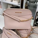 Michael Kors Bags | Michael Kors Jet Set Travel Medium Dome Crossbody | Color: Pink | Size: Os