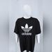 Adidas Shirts | Adidas Originals Large Trefoil Front & Back T-Shirt - Mens Xl - Black/White | Color: Black | Size: Xl