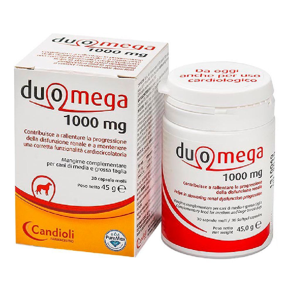 Duomega Cani Grandi 30 Capsule Molli 1000 Mg g