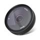 AstrHori 10mm F8 II Ultra Wide Angle Fisheye APS-C Manual Prime Lens Compatible with Sony E-Mount Mirrorless Camera A6000,A6300,A6400,A6500,A5100,A5000,A6600,NEX-3,NEX-3N,NEX-3R,NEX-C3,NEX-F3K(Black)