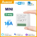 EWeLink-Mini Joli Intelligent Wifi 16A Contrôle Bidirectionnel Télécommande Sans Fil Minuterie