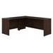 Bush Business Furniture Studio C 72W x 24D L Shaped Desk with 42W Return in Black Walnut - Bush Furniture STC052BW