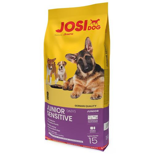 2x 15kg JosiDog Junior Sensitive Hundefutter trocken