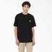 Dickies Men's Summerdale Short Sleeve T-Shirt - Black Size L (WSR63)