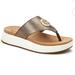 Giani Bernini Shoes | Giani Bernini Leather Sandal | Color: Gold/White | Size: 6
