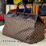 Louis Vuitton Bags | Louis Vuitton 21" Damier Ebene Xl Duffle Carryall Suitcase Travel Duffle Bag | Color: Brown/Tan | Size: Os