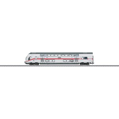 Personenwagen MÄRKLIN "IC2 Doppelstock-Steuerwagen DBpbzfa 668.2, 2. Klasse - 43488", rot (weiß, grau, rot), Modelleisenbahn-Fahrzeuge, Kinder, Kunststoff, Metall, Made in Europe