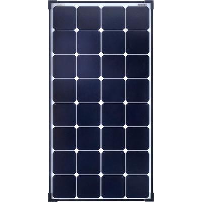 Solarmodul OFFGRIDTEC "SPR-100 120W 12V High-End Solarpanel", schwarz (baumarkt), Solarmodule, extrem wiederstandsfähiges ESG-Glas Image