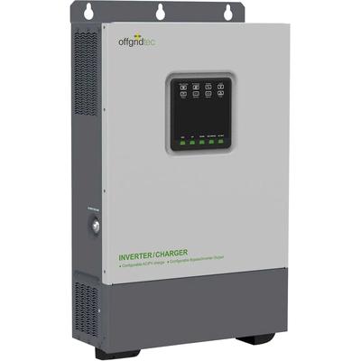 OFFGRIDTEC Wechselrichter "IC-48/5000/80/60 Kombi 5000W 80A" Wandler grün (schwarz, grau, grün) Elektroinstallation