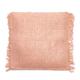 Coussin en coton rose 60x60