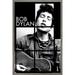 Bob Dylan - Singing Wall Poster 22.375 x 34 Framed