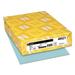 Neenah Paper 49521 Exact Index Card Stock 110 lbs. 8-1/2 x 11 Blue 250 Sheets/Pack