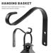 Hanging Basket Bracket Plant Hooks Heavy Duty Wall Hooks for Planter Lantern