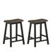 Gymax Bar Stool Gray Set of 2