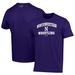 Men's Under Armour Purple Northwestern Wildcats Wrestling Arch Over Performance T-Shirt