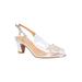 Women's Kerensa Pump by J. Renee in Clear Silver (Size 12 M)