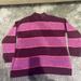 American Eagle Outfitters Sweaters | American Eagle Striped Sweater | Color: Purple | Size: Xs