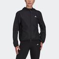 Laufjacke ADIDAS PERFORMANCE "RUN IT WINDBREAKER" Gr. L, schwarz (black) Damen Jacken Sportjacken