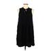 Old Navy Casual Dress - Shift: Black Solid Dresses - Women's Size Medium