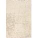 "Pasargad Home Sutton Luxury Power Loom Geometric Area Rug- 2' 7"" X 8' 0"" In Ivory/Grey - Pasargad Home pmf-757iv 2.07x8"
