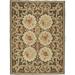 Aubusson Bessarbian 982081 4 x 6 ft. Essex Flat Woven Area Rug Brown