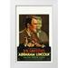 Hollywood Photo Archive 22x32 White Modern Wood Framed Museum Art Print Titled - Abraham Lincoln 1930