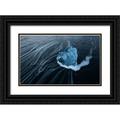 Zhang Mei 24x16 Black Ornate Wood Framed with Double Matting Museum Art Print Titled - The Heart of the Ocean